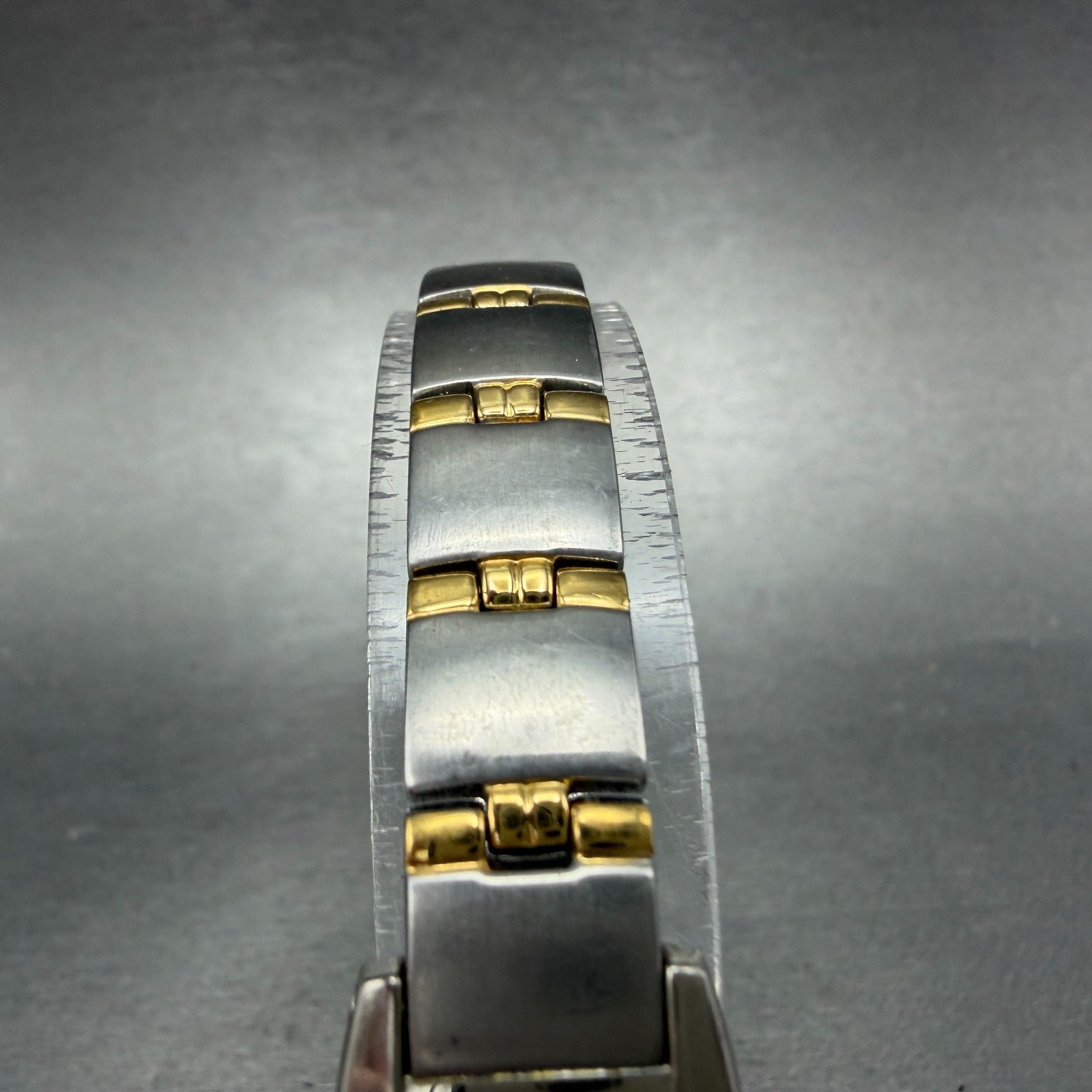 Pulsar Watch Women 18mm MOP Dial Two Tone Rectangle VC10-X016 New Battery4