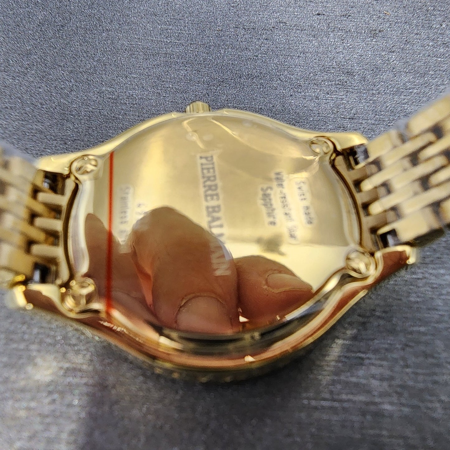 Balmain De Balmain Watch Women 25mm MOP Dial Gold Tone Diamond Markers9