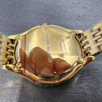 Balmain De Balmain Watch Women 25mm MOP Dial Gold Tone Diamond Markers9