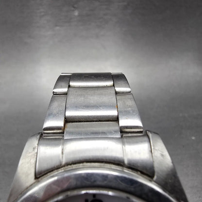 Citizen Reguno Atomic SolarWatch Men 36mm White Dial Silver Tone Date PARTS5