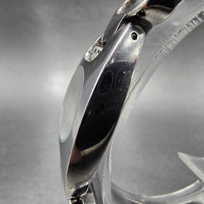 Hamilton Marylin Watch Women 21mm White Dial Steel Oval 6347 New Battery2
