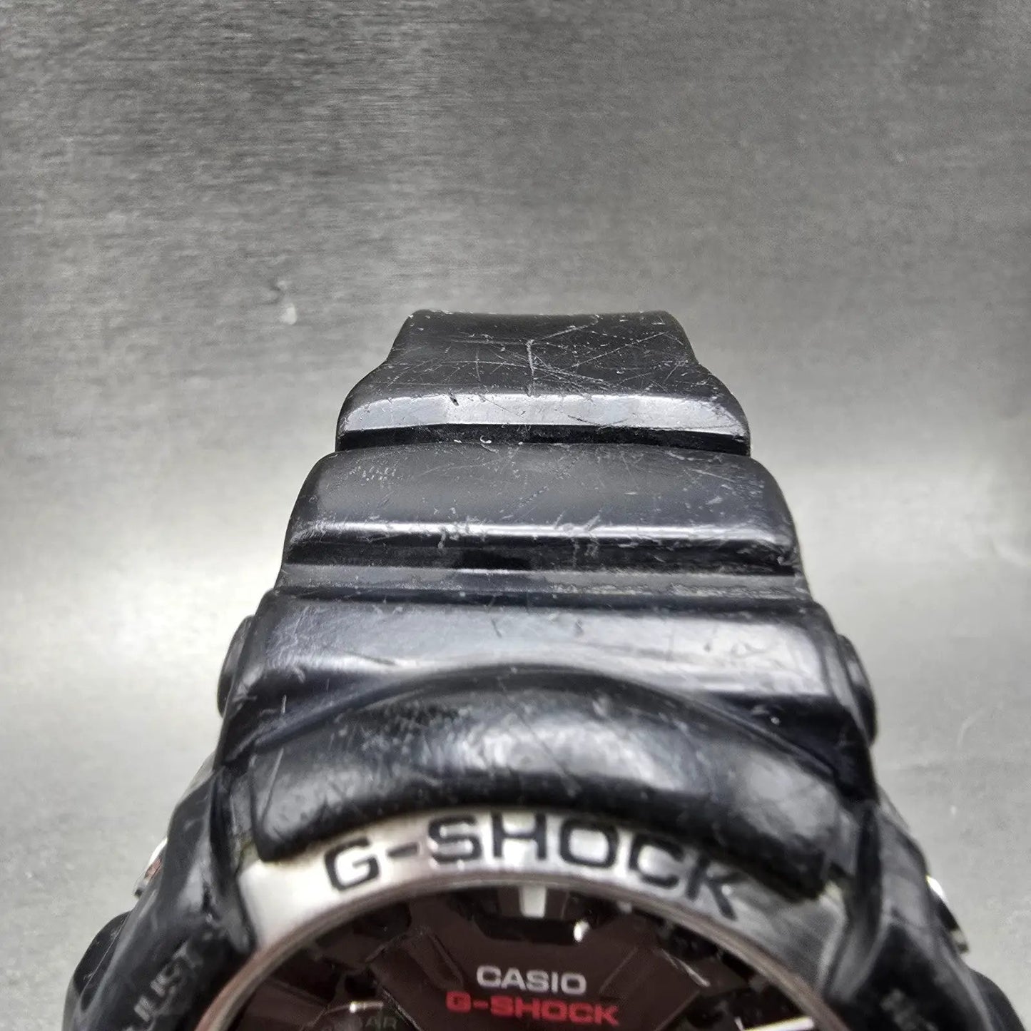 Casio G-Shock GA-200 Watch Men 52mm Black Silver Alarm Chronograph New Battery4