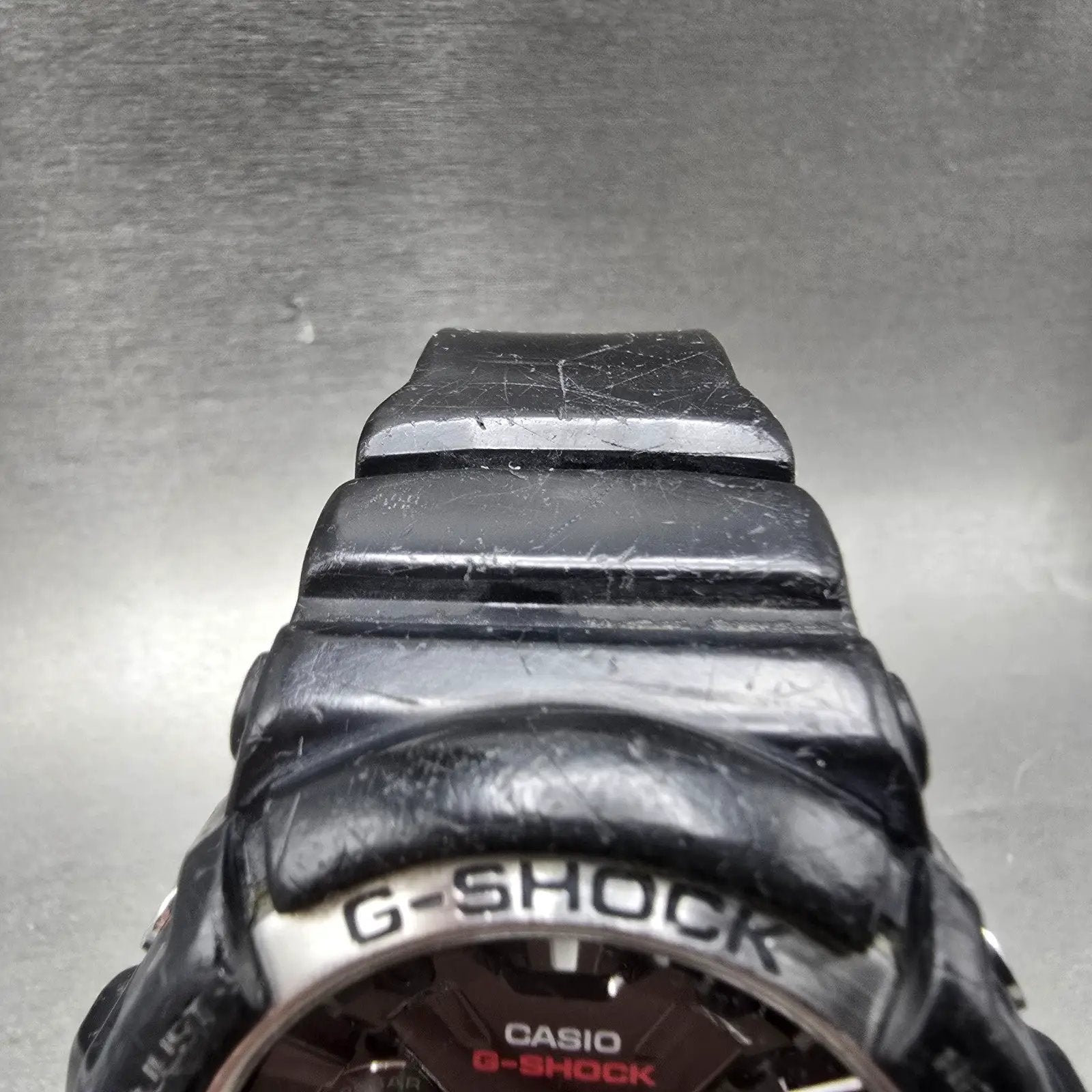 Casio G-Shock GA-200 Watch Men 52mm Black Silver Alarm Chronograph New Battery4