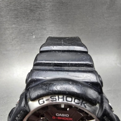 Casio G-Shock GA-200 Watch Men 52mm Black Silver Alarm Chronograph New Battery4