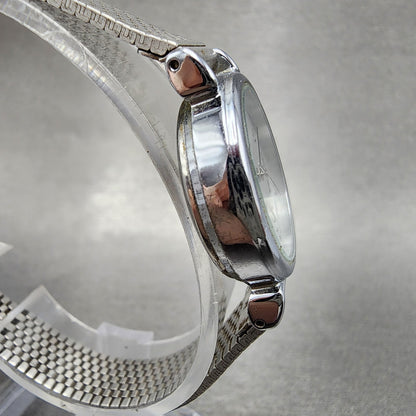 Seiko ALBA Watch Women 24mm Silver Dial Silver Tone Round V8110540 New Battery3
