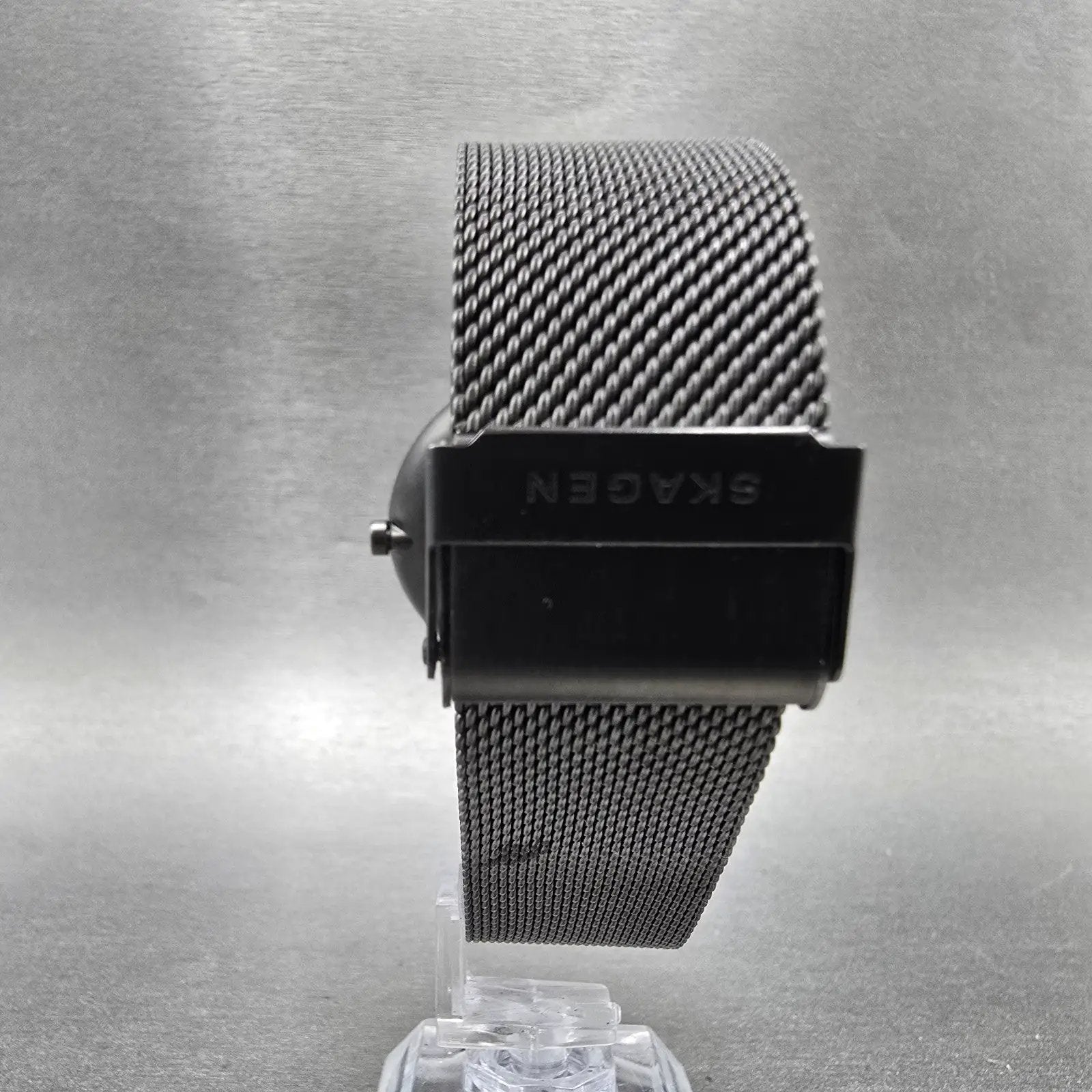 Skagen Watch Men 40mm Black Dial Black Tone Round SKW6470 PARTS NO BACK!!!!!!8
