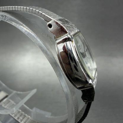Citizen CQ Watch Women 17mm Silver Dial Silver Tone Round New Battery VTG3