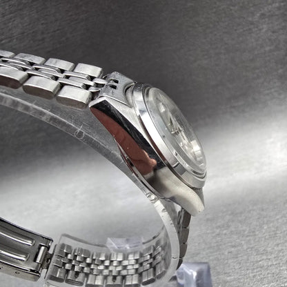 Seiko SQ Watch Women 24mm Silver Dial Silver Tone Daydate 4326-0019 New Battery3