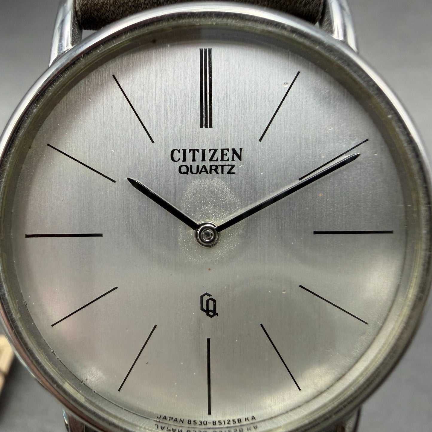 Citizen CQ Watch Men 32mm Silver Dial Silver Tone Round 4-850581 PARTS2