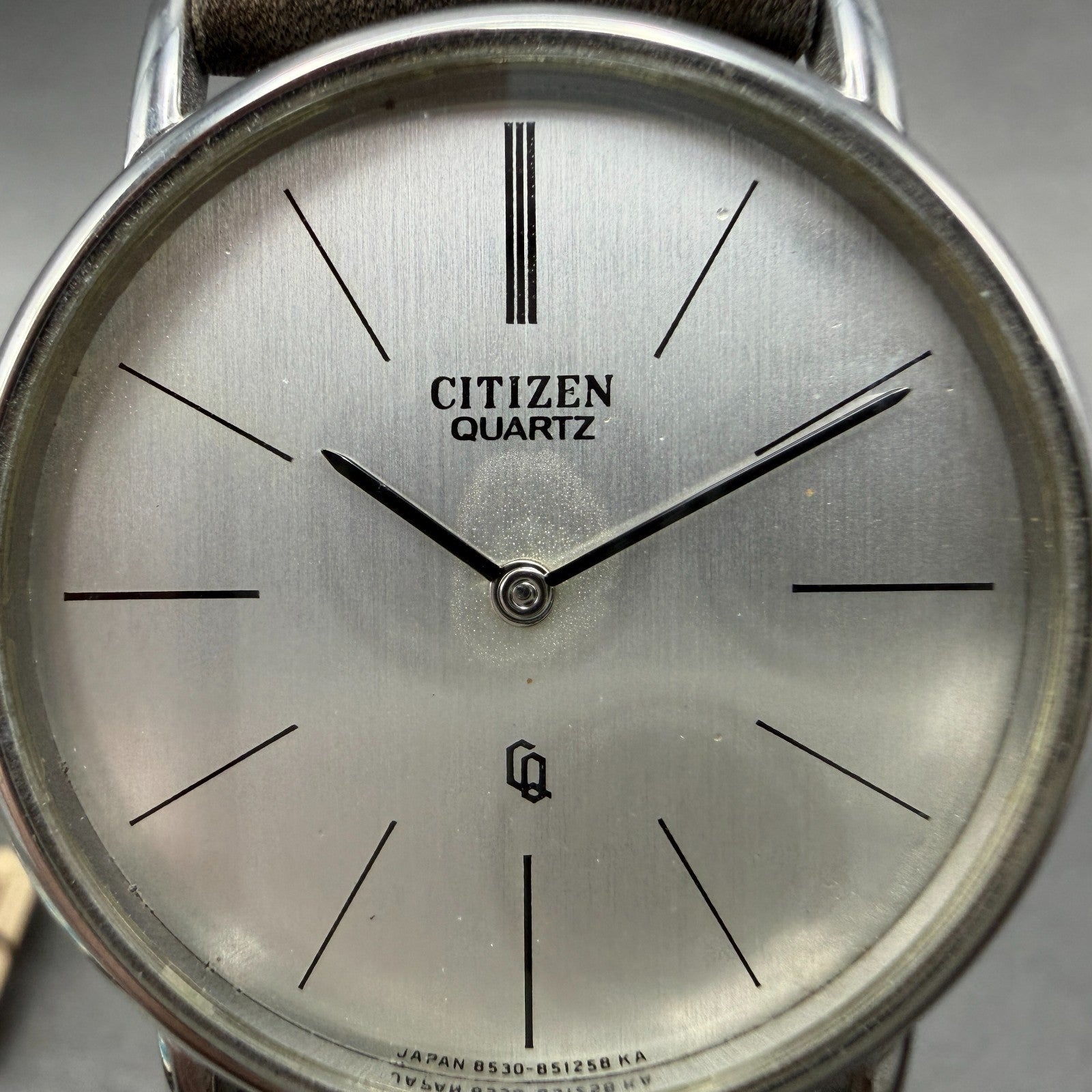Citizen CQ Watch Men 32mm Silver Dial Silver Tone Round 4-850581 PARTS2