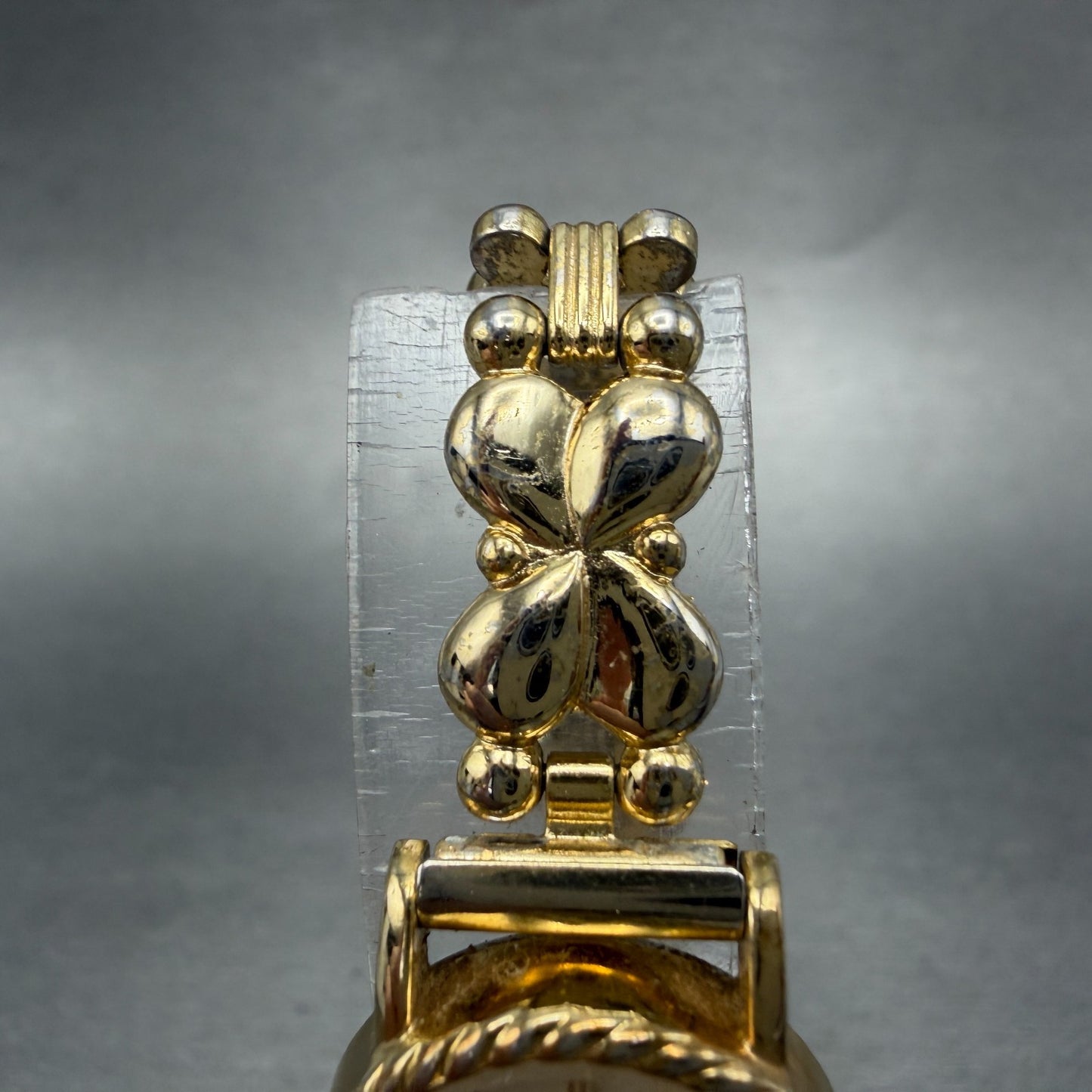 Seiko Watch Women 19mm Champagne Dial Gold Tone Oval 1421-5510 New Battery VTG4