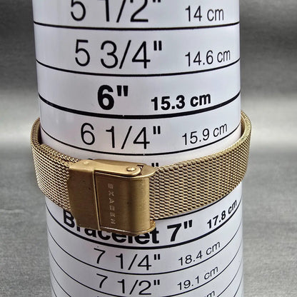 Skagen Anita Watch Women 30mm Silver Dial Gold Tone Round SKW2150 New Battery9