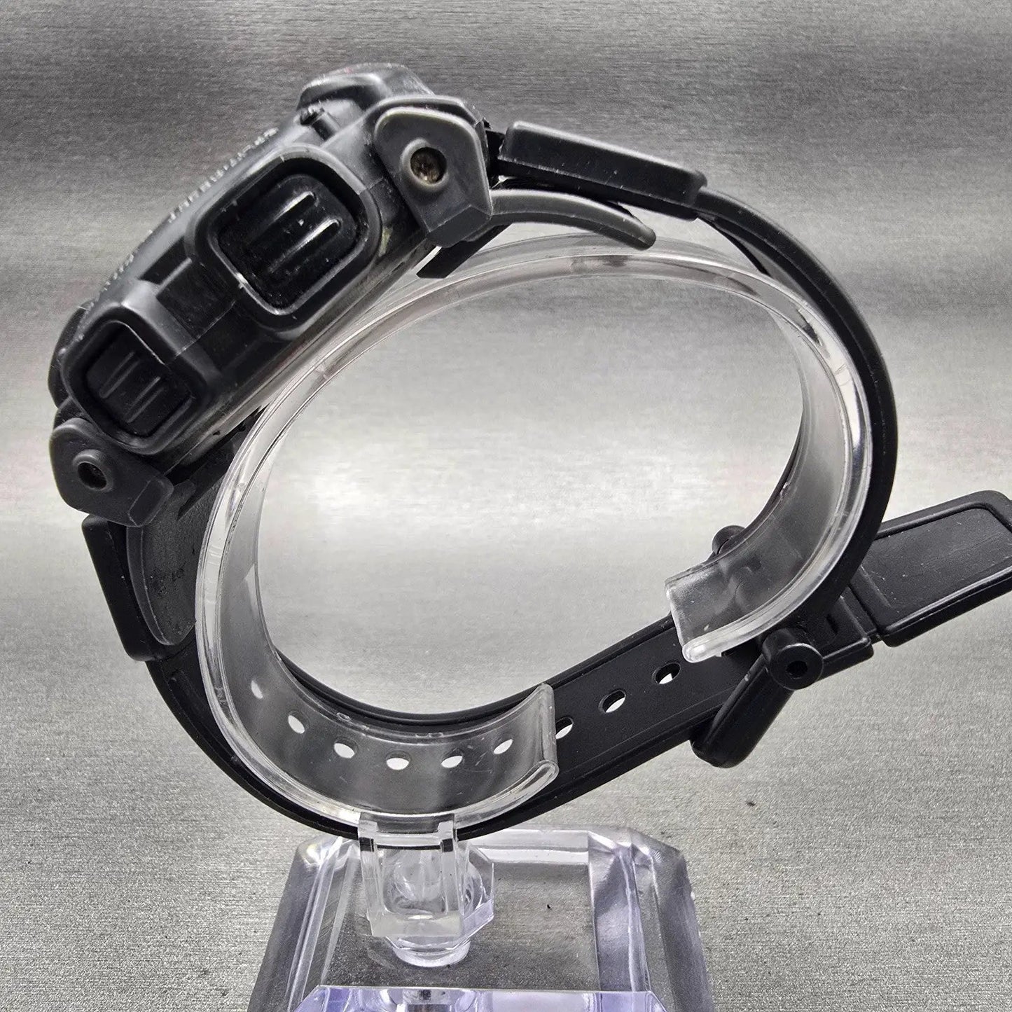 Casio G-Shock DW-9000 Watch Men 47mm Black Dial Black Tone Alarm Chrono New Batt6