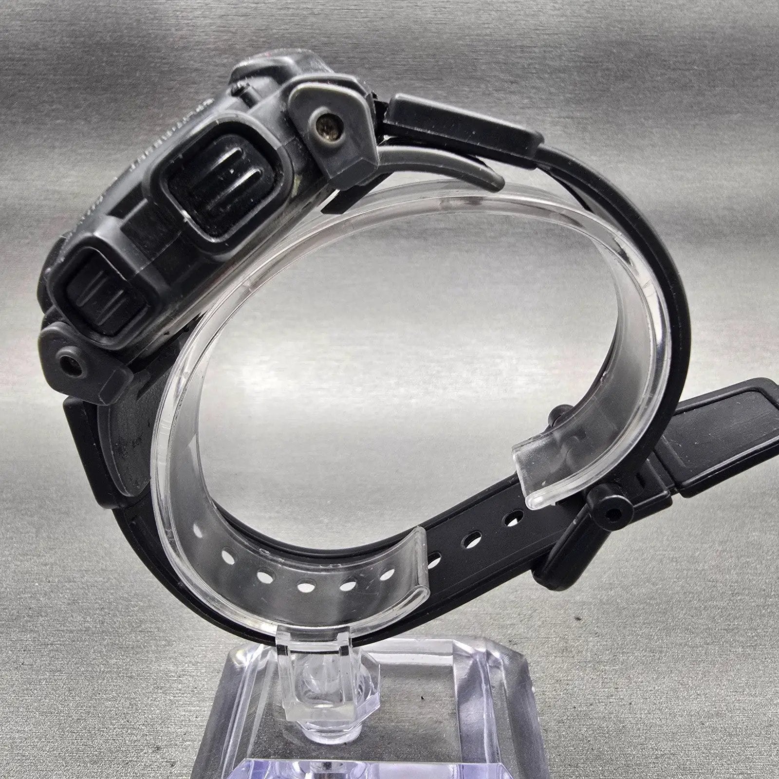 Casio G-Shock DW-9000 Watch Men 47mm Black Dial Black Tone Alarm Chrono New Batt6