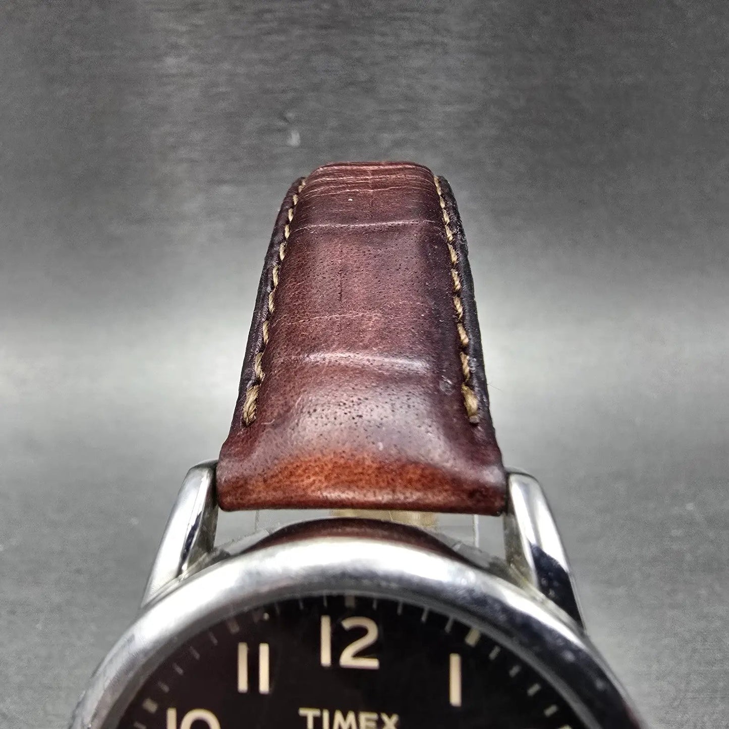Timex South Street Watch Men 35mm Black Dial Silver Tone Date T2N948 New Battery4