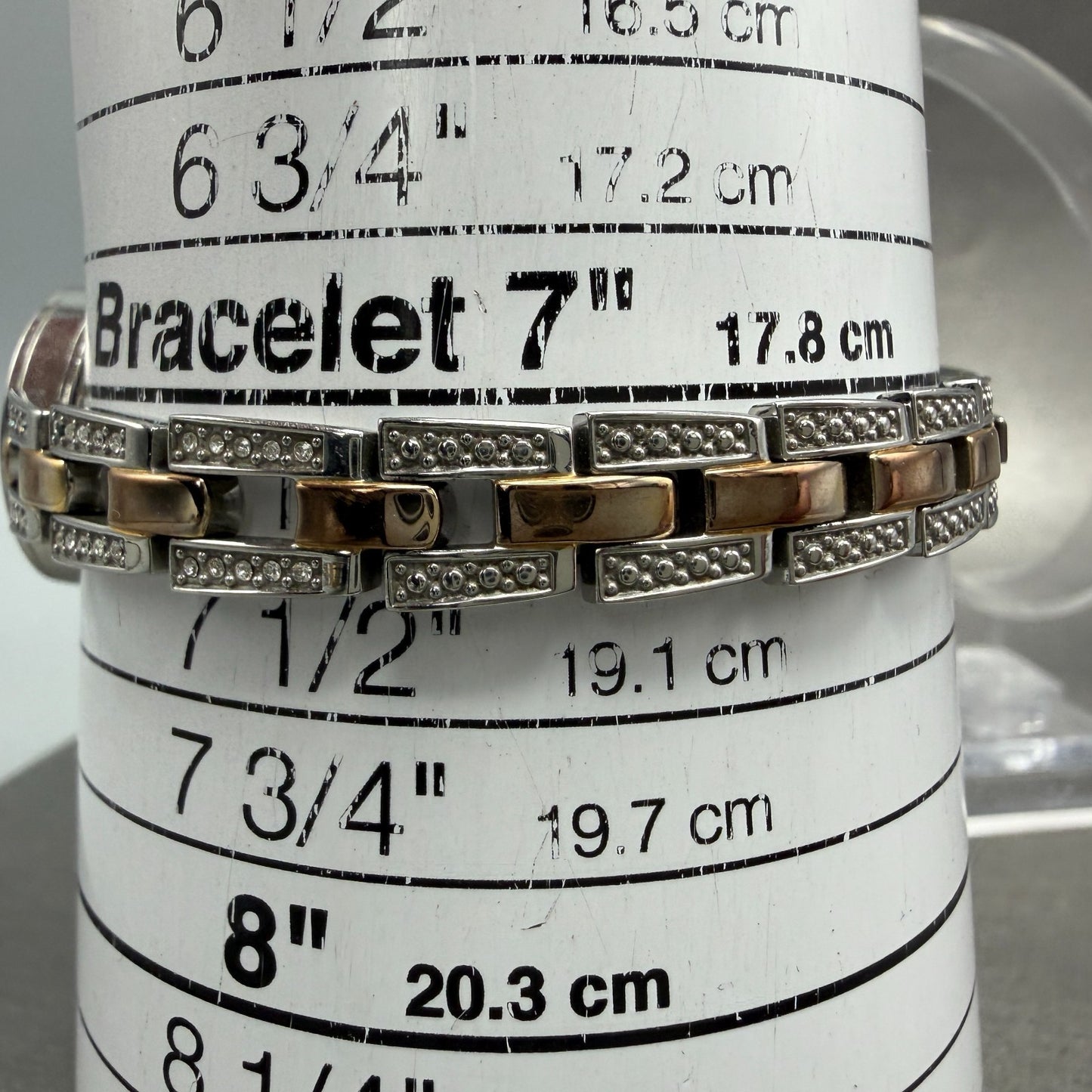 Bulova Watch Women 22mm MOP Dial Two Tone Round 98L212 New Battery Vintage10