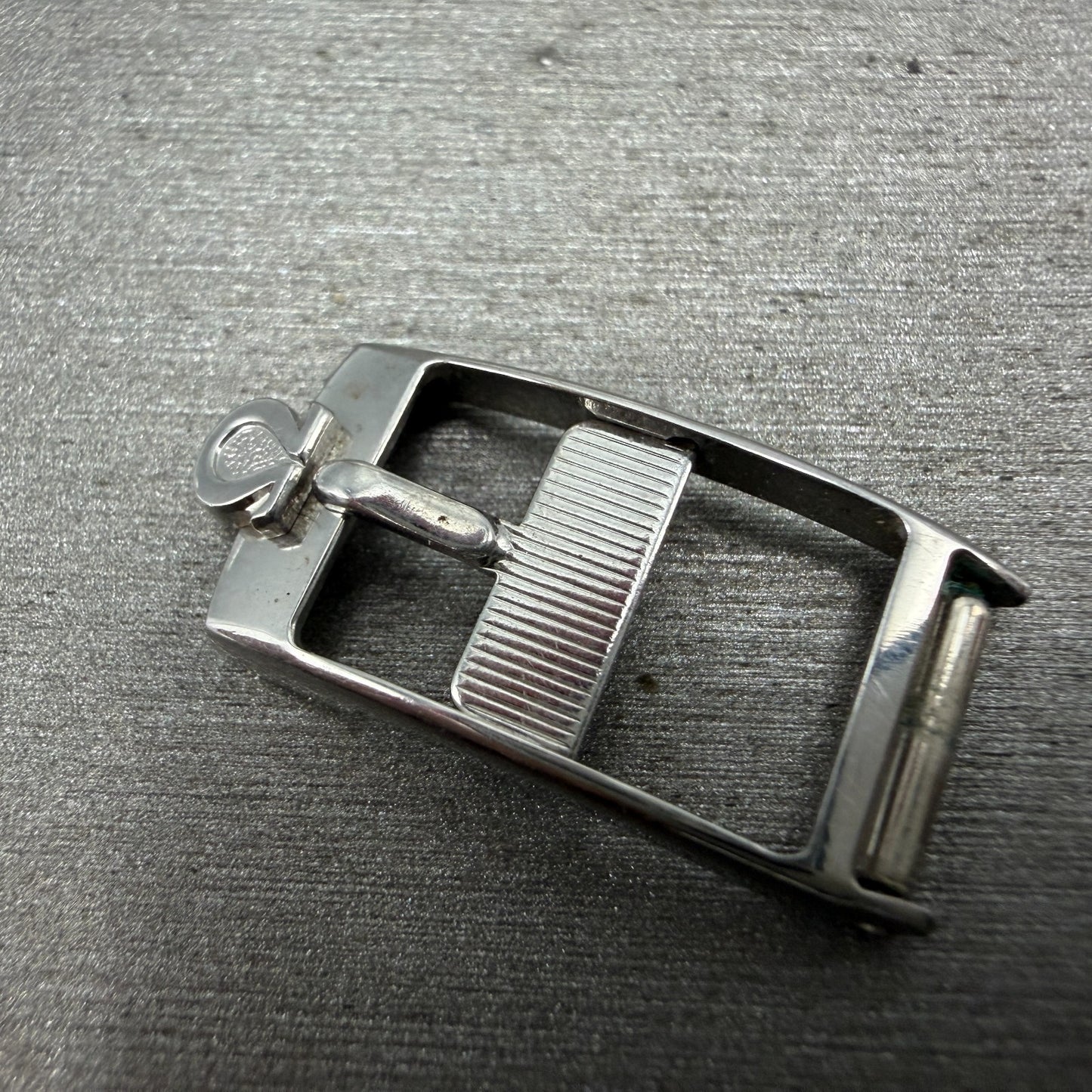 Omega Watch Buckle 9mm Band Stainless Steel Vintage Womens0
