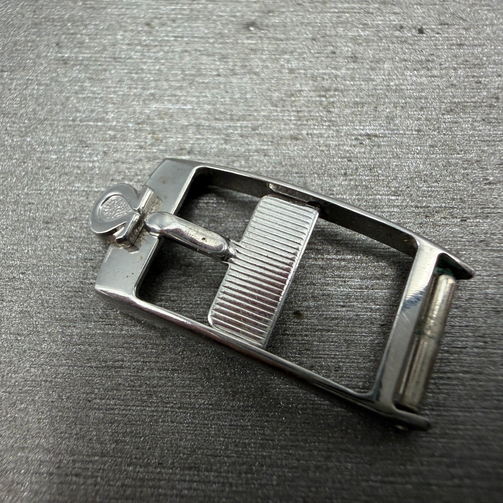 Omega Watch Buckle 9mm Band Stainless Steel Vintage Womens0