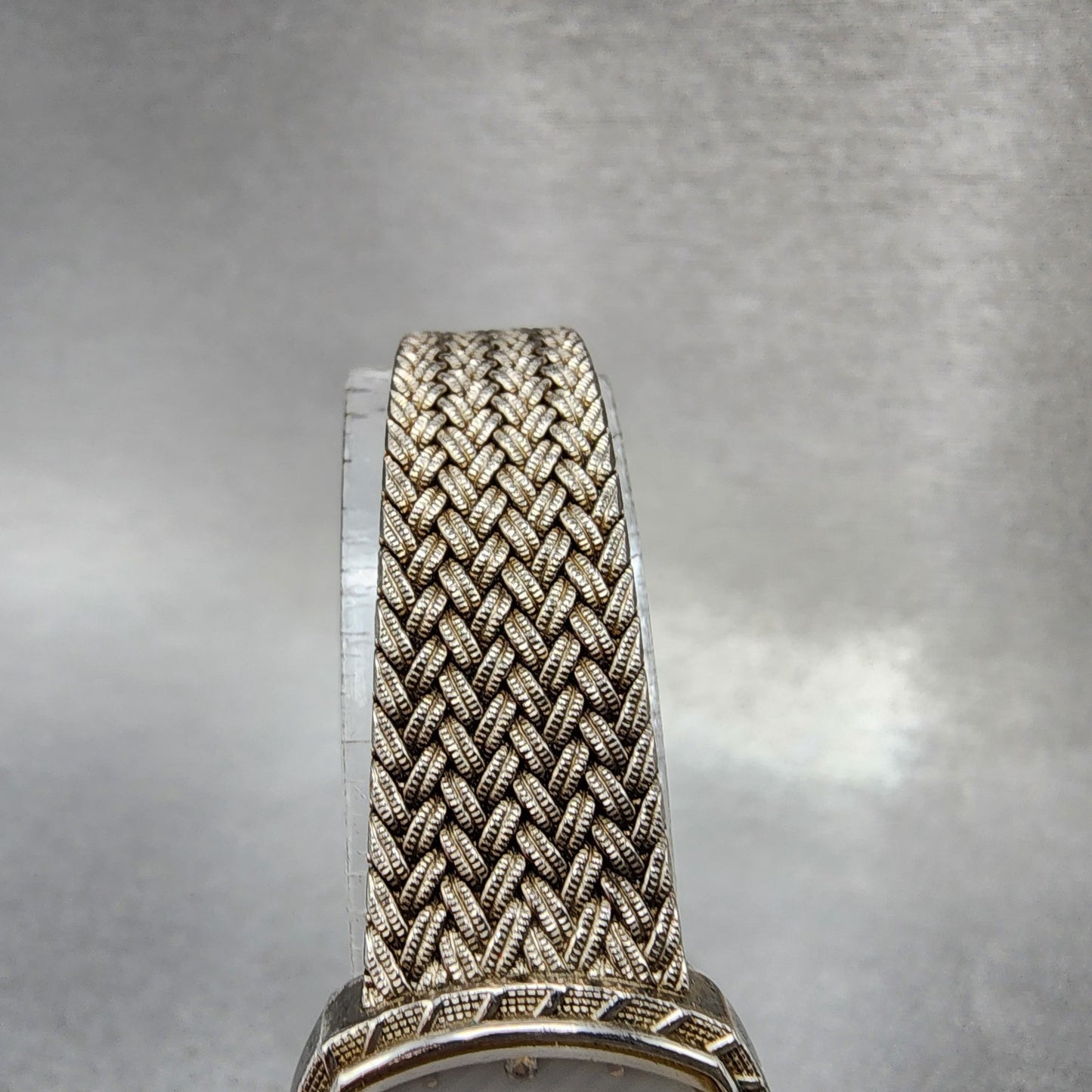 Nivada Watch Women 21mm Silver Dial Silver Tone Square N22724 New Battery2