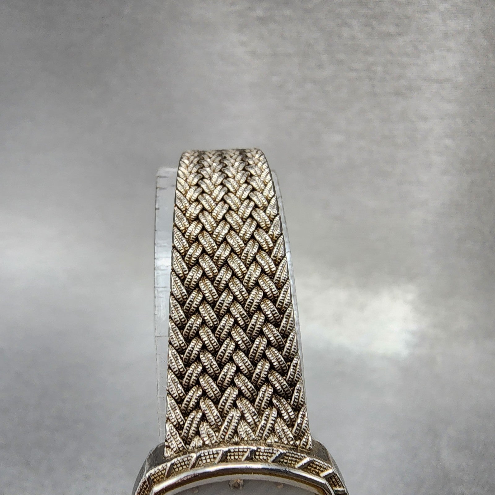 Nivada Watch Women 21mm Silver Dial Silver Tone Square N22724 New Battery2