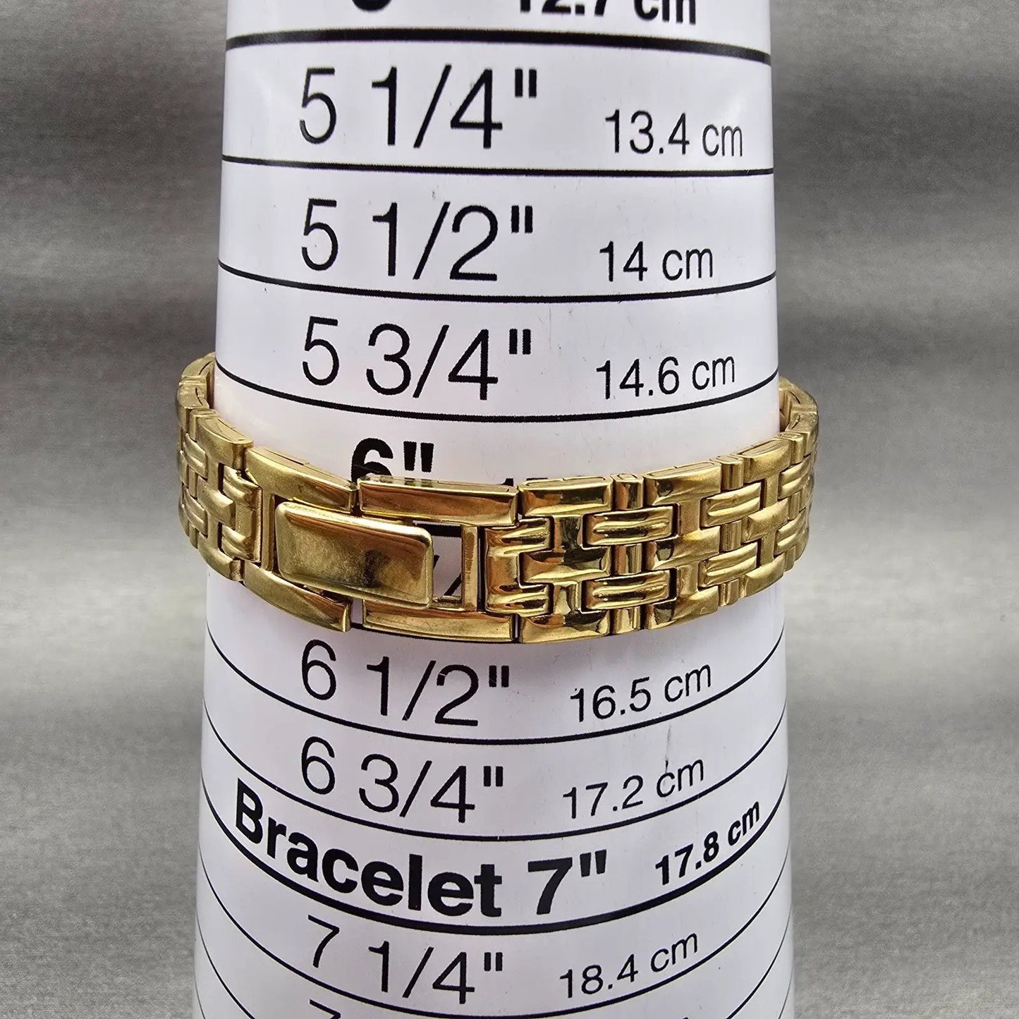 Seiko Watch Women 13mm Gold Dial Gold Tone Rectangle 2E20-7021 New Battery VTG9