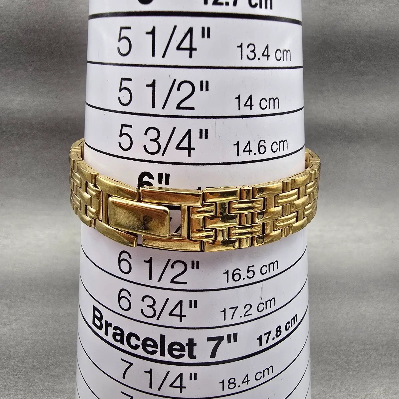 Seiko Watch Women 13mm Gold Dial Gold Tone Rectangle 2E20-7021 New Battery VTG9