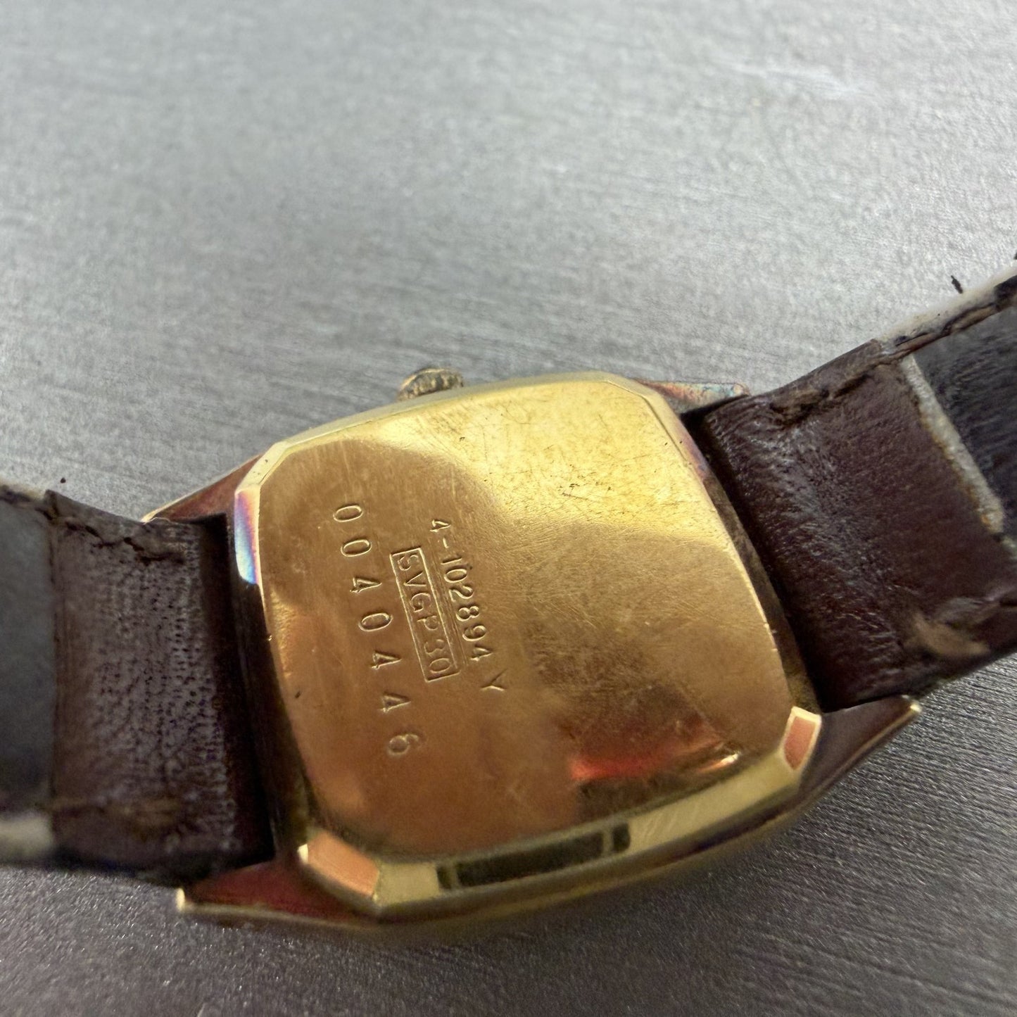 Citizen Exceed Watch Women 20mm Champagne Dial Gold Tone 4-102894 New Battery9