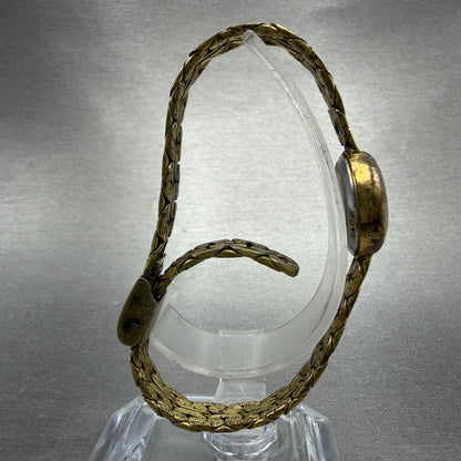 Waltham Watch Women 18mm Champagne Dial Gold Tone Round YWL204-5Y30-093 New Batt8