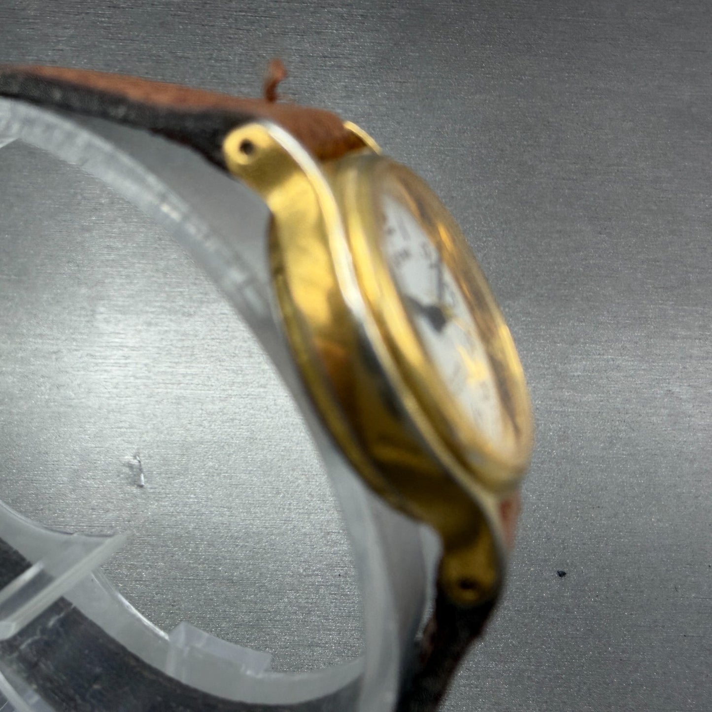 Citizen Freeway Watch Women 24mm White Dial Gold Tone Round 1032-A44601 New Batt3