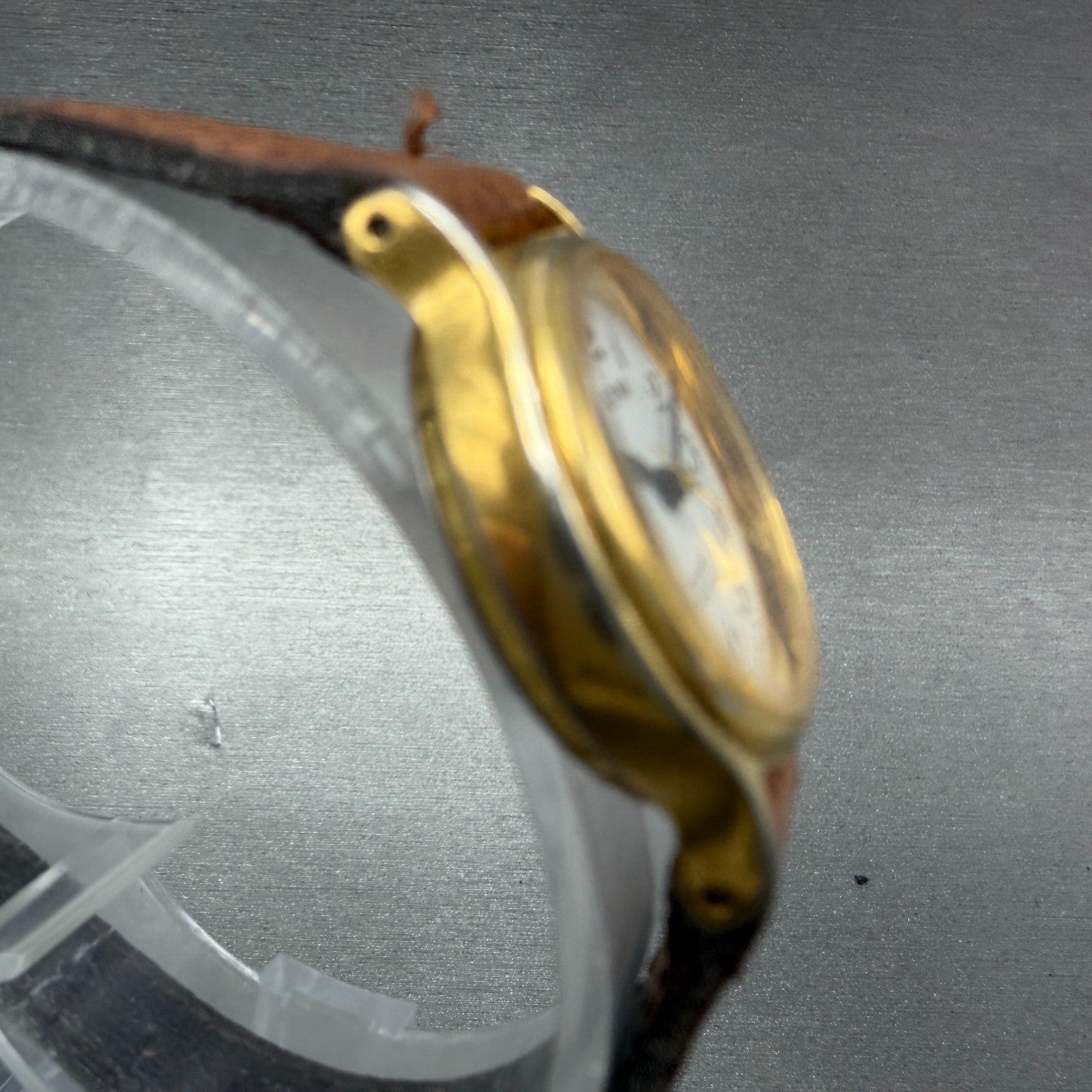 Citizen Freeway Watch Women 24mm White Dial Gold Tone Round 1032-A44601 New Batt3