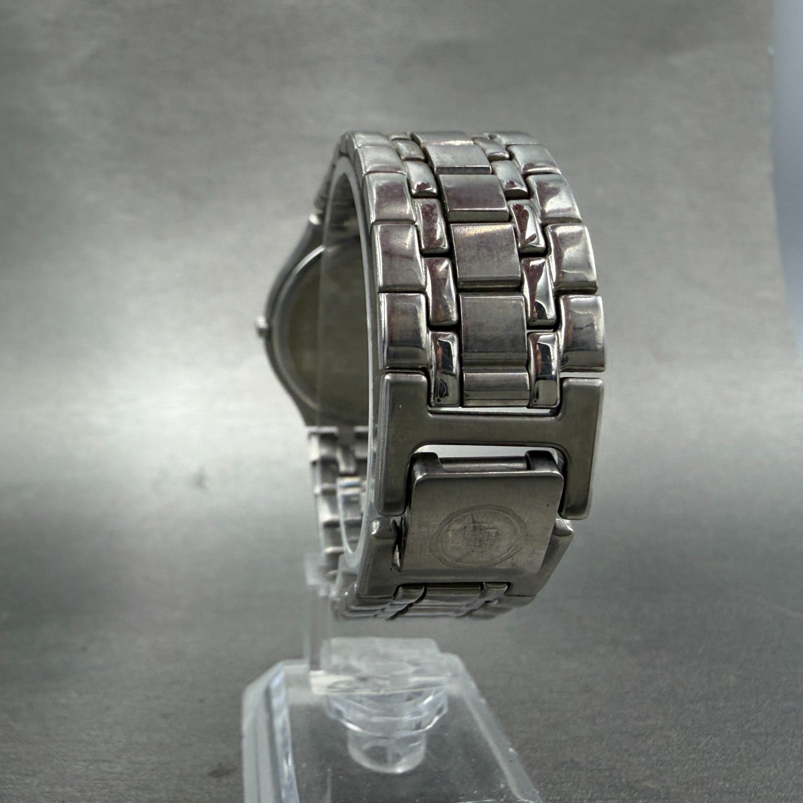 Citizen Exceed Watch Men 34mm White Dial Silver Tone Date 2710-274831 New Batt7