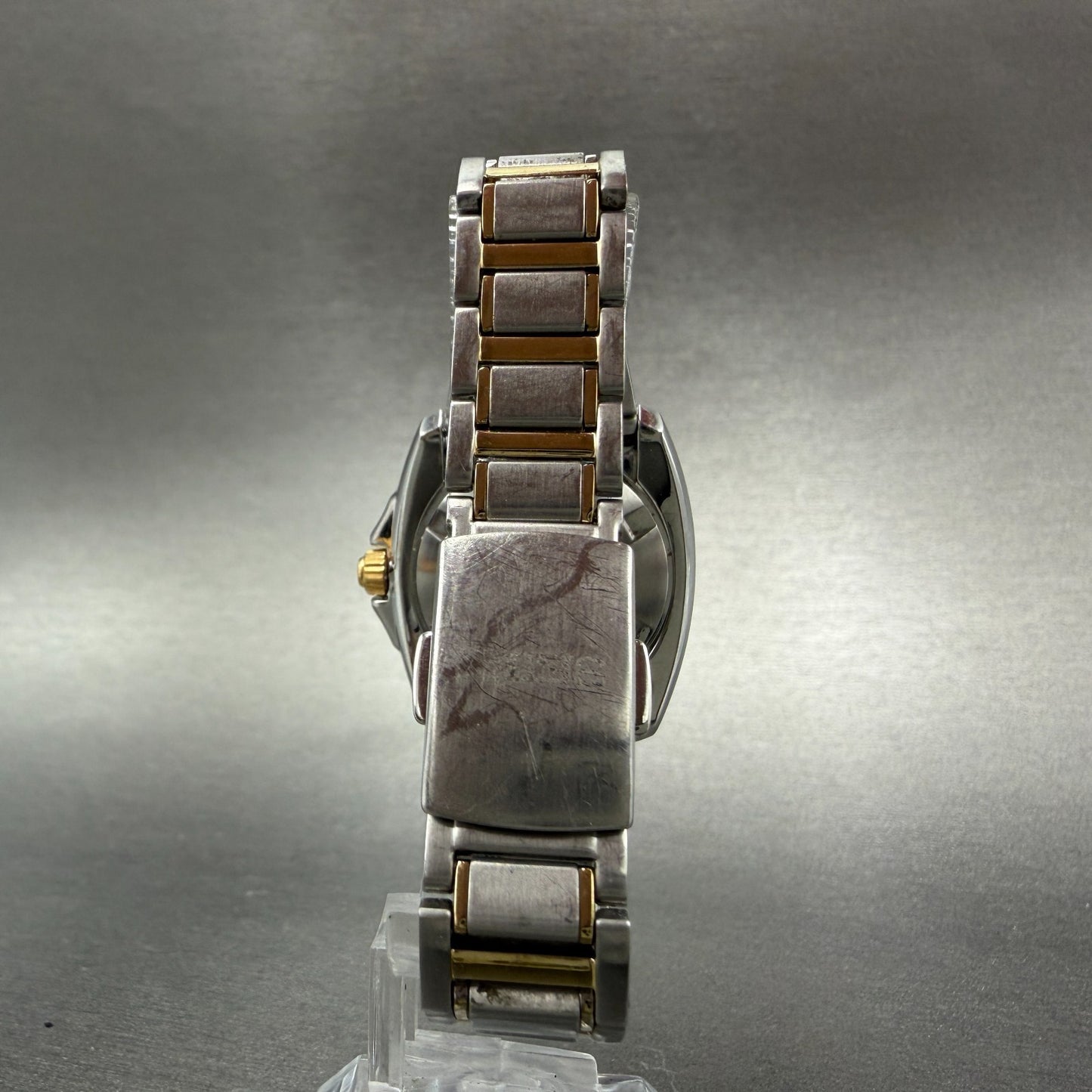 Seiko Velatura Watch Women 30mm MOP Dial Two Tone Date 7N82-0DM0 PARTS8