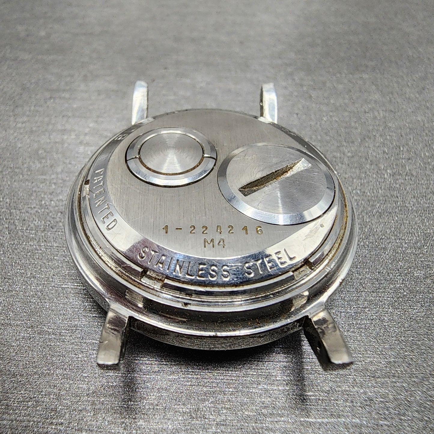 Bulova Accutron Spaceview M4 Watch men 35mm Skeleton Dial Steel  PARTS9