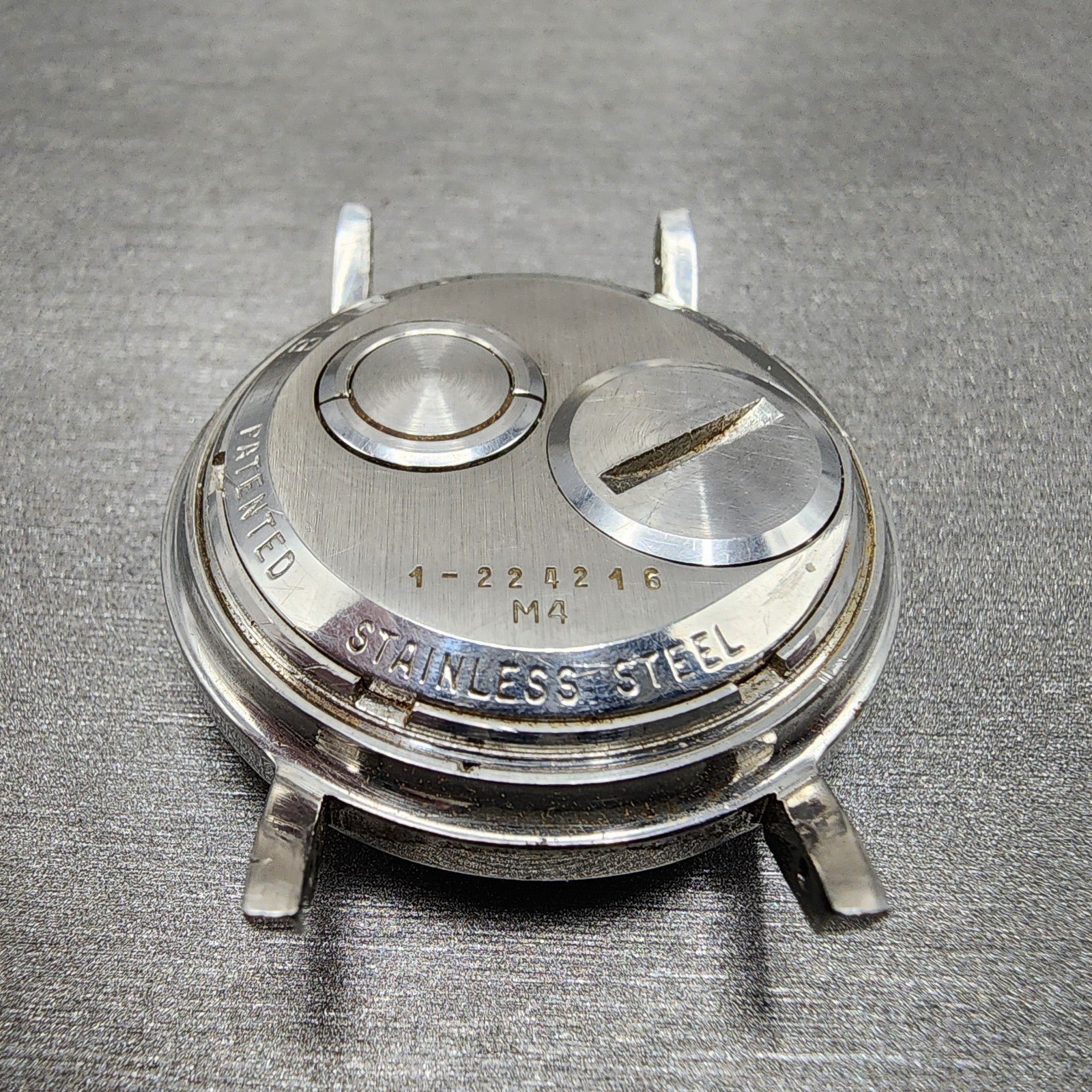 Bulova Accutron Spaceview M4 Watch men 35mm Skeleton Dial Steel  PARTS9
