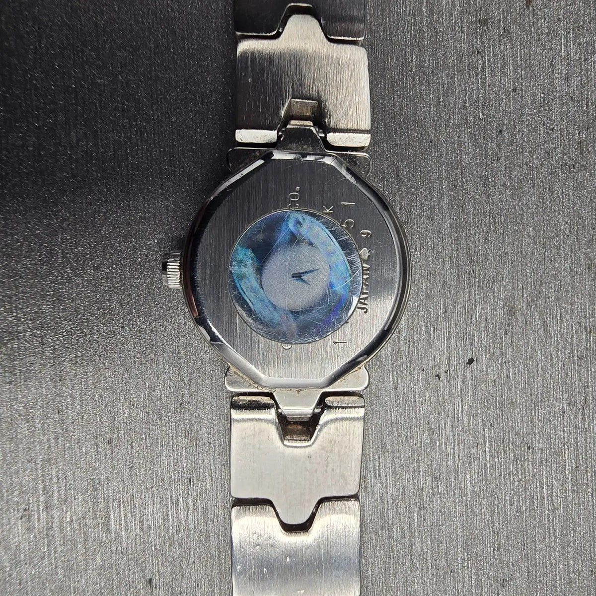 Citizen Watch Women 18mm Black Dial Silver Tone Round 3220 New Battery VTG10