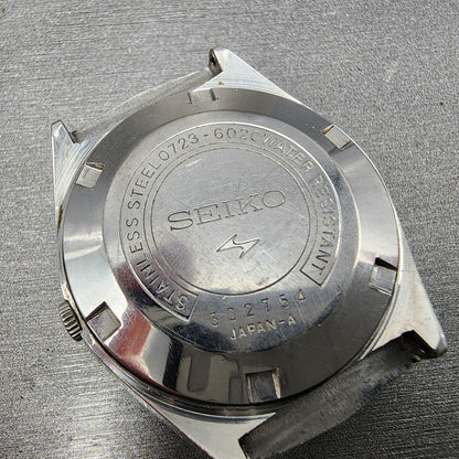 Seiko Elinx SG Watch Men 35mm Green Dial Steel Daydate Round 07236020 New Batt6