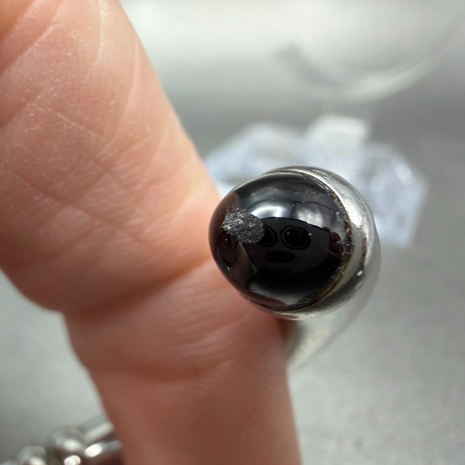 Movado Bareleto Watch Women 24mm Black Dial Stainless Steel Round Bangle NewBatH11