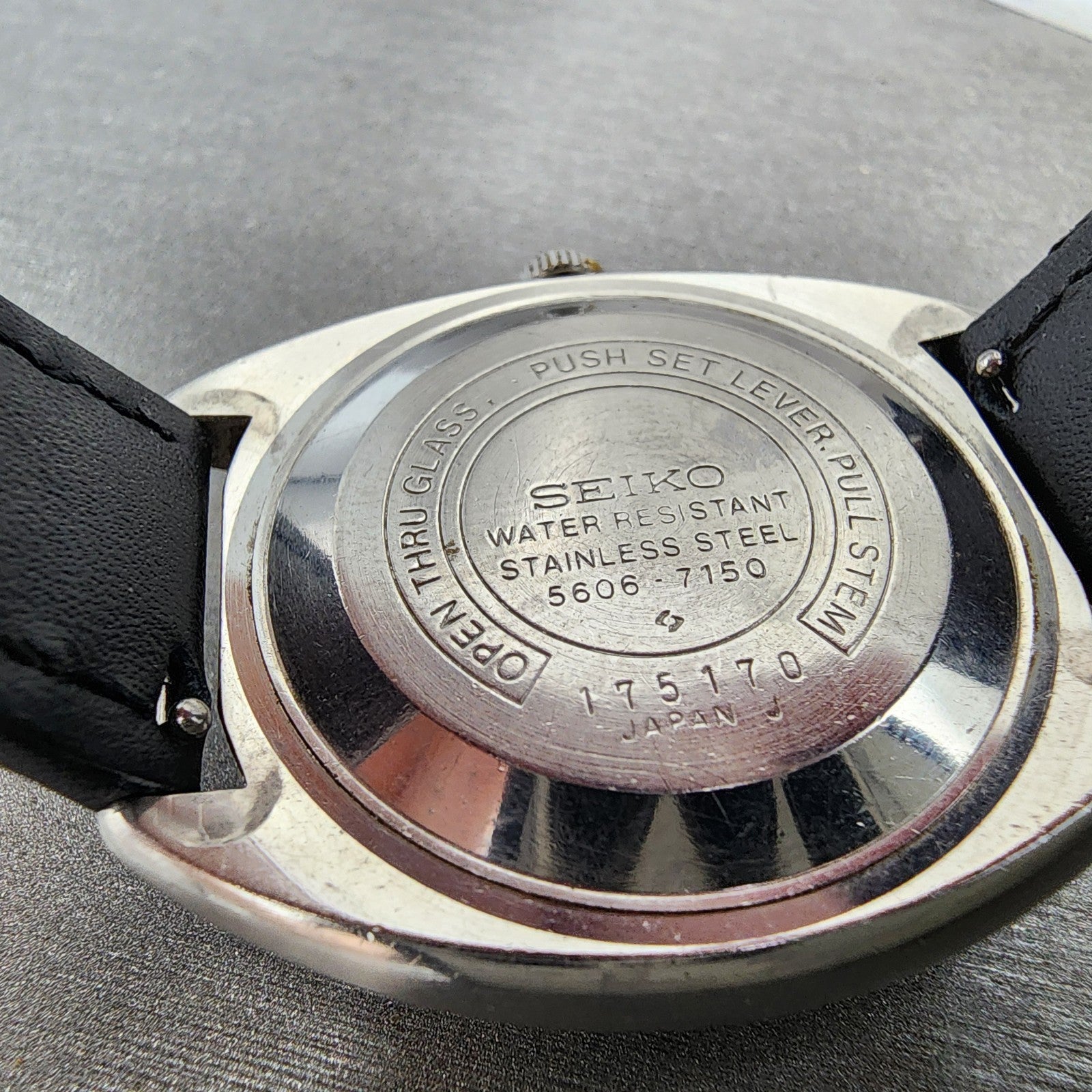 Seiko Lord Matic Watch Men 37mm Silver Dial Silver Tone Daydate Runs READ!!!!!!!9