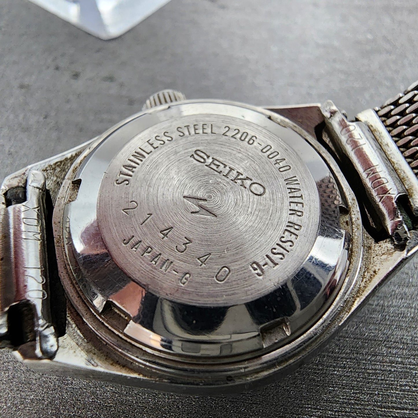 Seiko Automatic Watch Women 24mm Silver Dial Silver Tone Daydate 22060040 Runs9