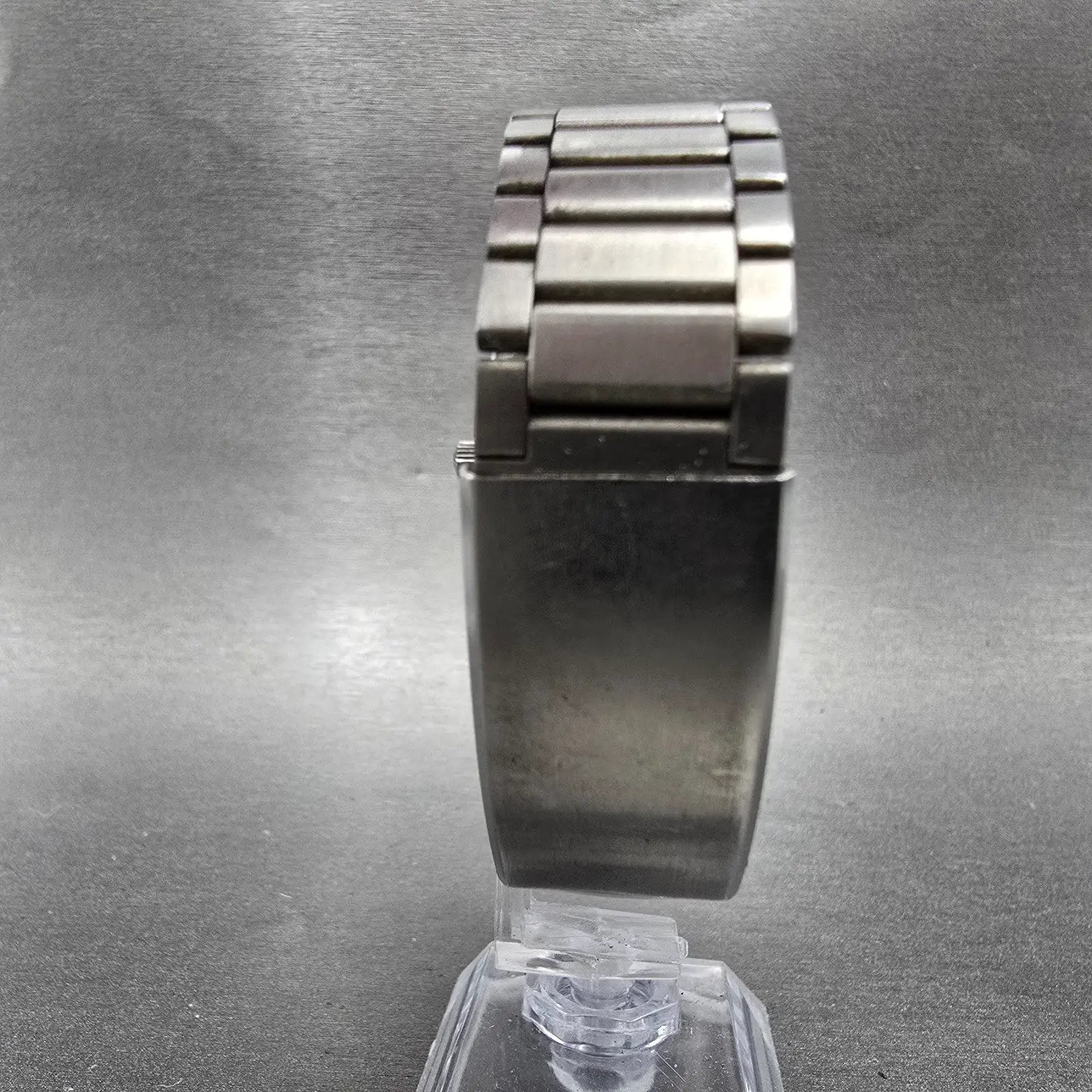 Tissot Watch Men 34mm Blue Dial Silver Tone Daydate Round Vintage Quartz PARTS8