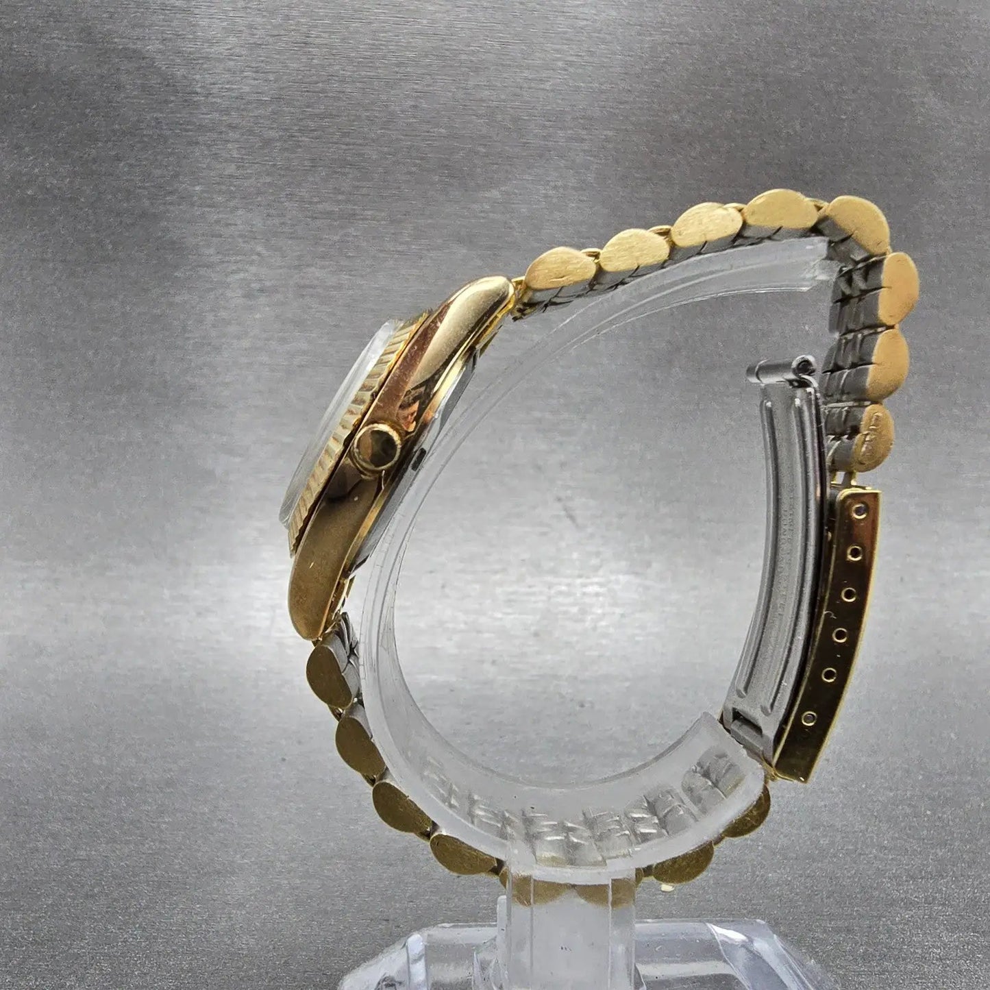 Gruen Precision Watch Women 26mm Gold Dial  Gold Tone Round New Battery7