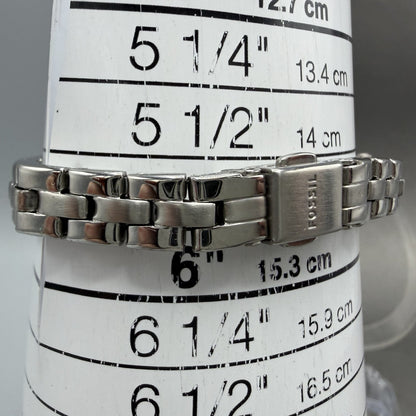 Fossil Heather Watch Women 26mm White Dial Silver Tone Date Round ES3135 NewBat10