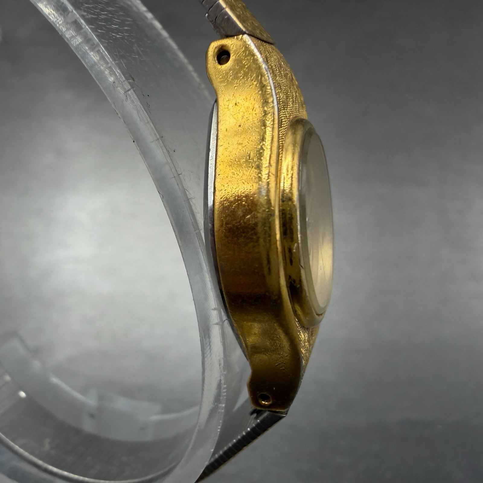 Citizen CQ Watch Women 19mm Champagne Dial Gold Tone Round 4031-S02295 New Batt3
