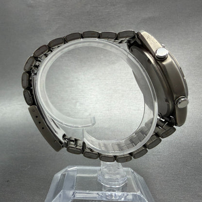 Casio Lineage LIS-001 Watch Men 41mm White Dial Titanium Alarm Chrono New batt8