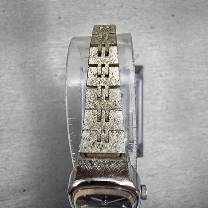 Seiko Pulsar Watch Women 16mm Gray Dial Silver Tone Oval Y590-5409 New Battery4