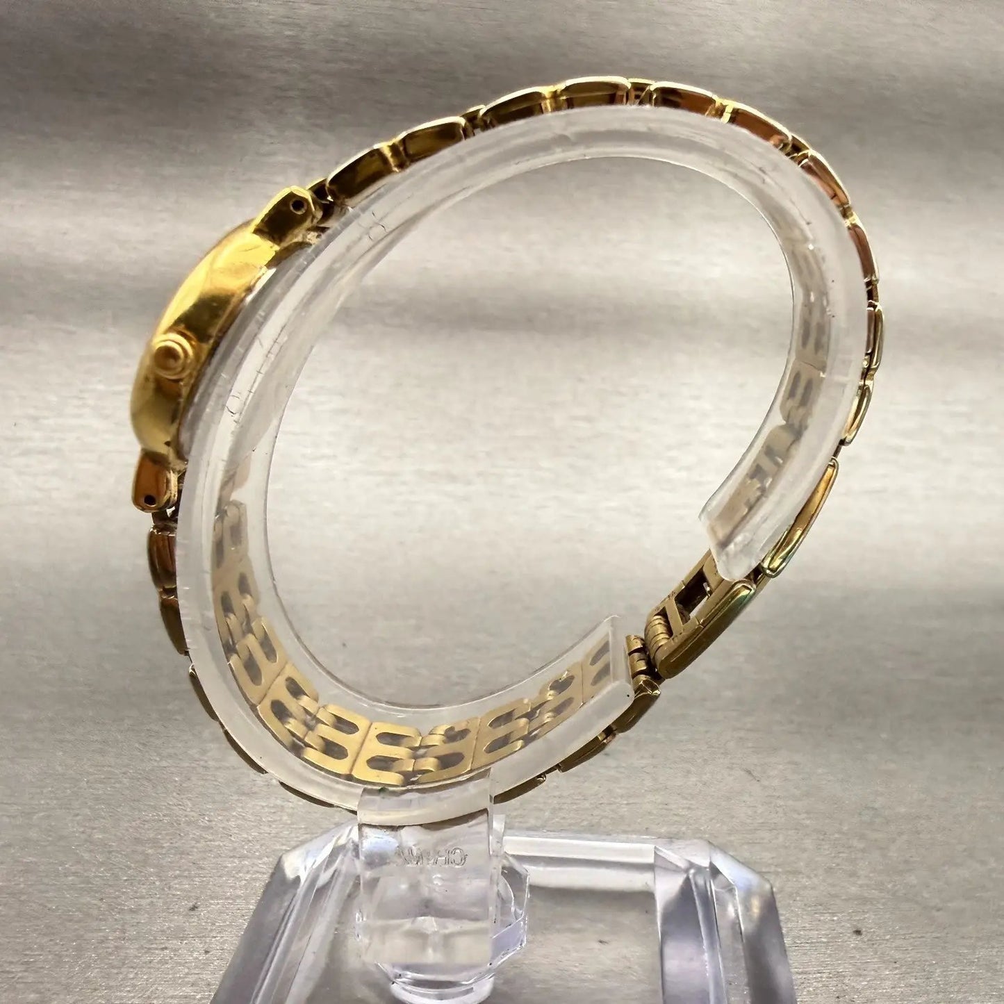 Seiko Watch Women 21mm Champagne Dial Gold Tone Round 1N00-1E09 New Battery VTG6