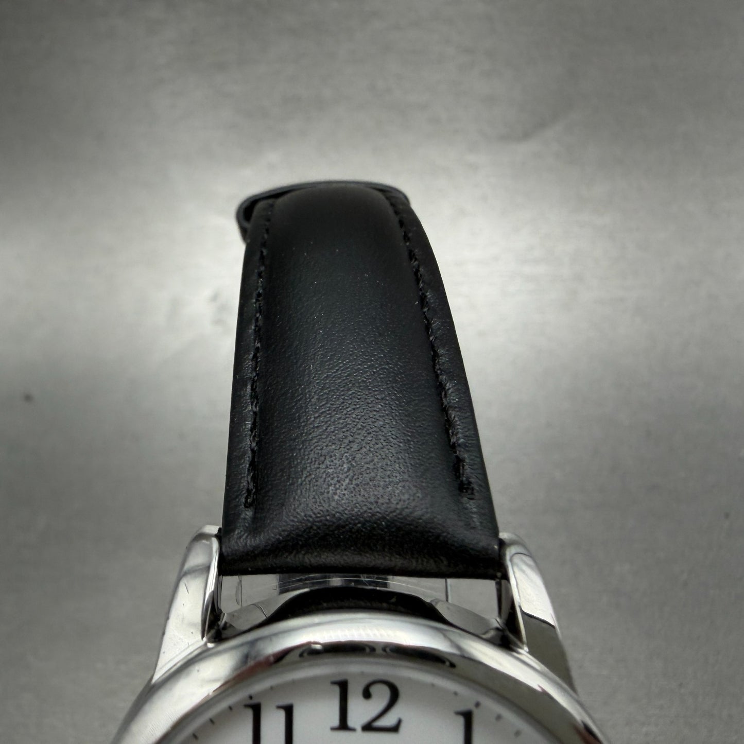 Timex Easy Reader Watch Men 35mm White Dial Silver Tone Round New Battery ABC4