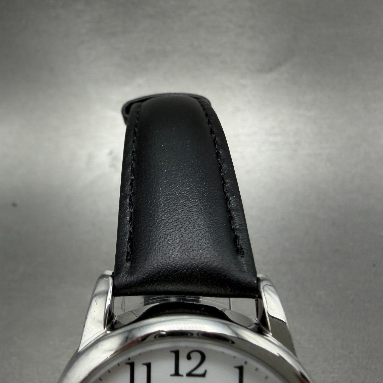 Timex Easy Reader Watch Men 35mm White Dial Silver Tone Round New Battery ABC4