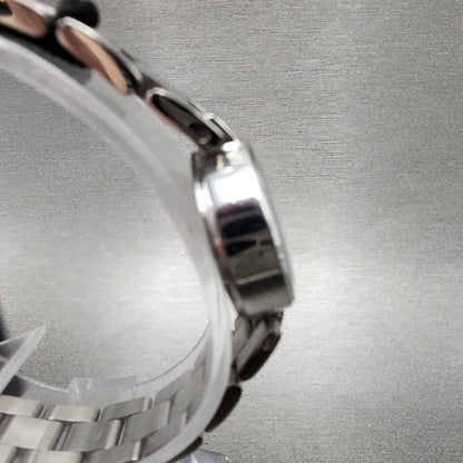Technos Watch Women 19mm MOP Dial Silver Tone Round T1801 Bracelet New Battery3