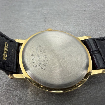 Seiko Watch Women 26mm White Dial Gold Tone Round 2Y000C19 New Batt NOS W/Box9
